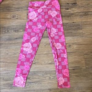 Heart & Roses Lularoe Leggings Size OS Brand New